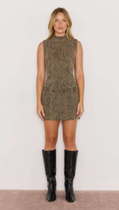Mink Pink Anouk Mini Dress | Animal