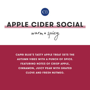 Apple Cider Social Glam Petite Candle