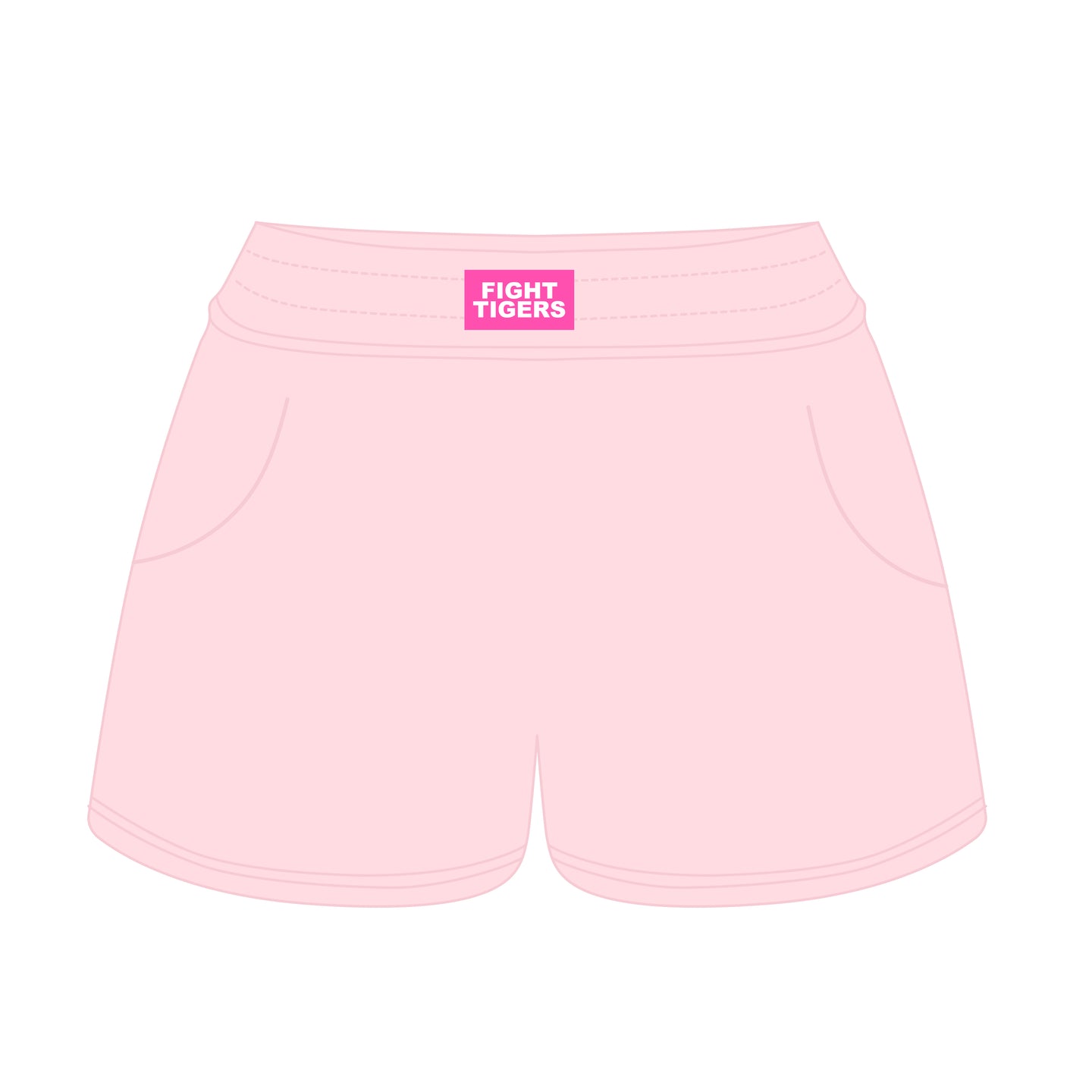 Ava Airy Clemson Shorts | Pink