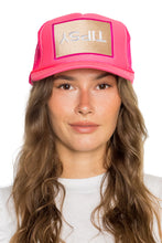 Load image into Gallery viewer, Friday Feelin&#39; Tipsy Trucker Hat in Pink