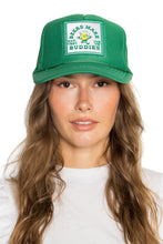 Load image into Gallery viewer, Friday Feelin&#39; Beers Make Buddies Trucker Hat in Green