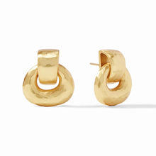 Load image into Gallery viewer, Julie Vos Avalon Demi Doorknocker Earring | Gold