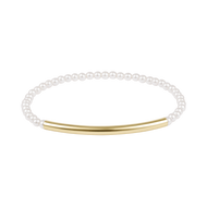 enewton Bliss Bar Smooth Pearl 3mm Bracelet