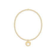 enewton Classic Gold 2mm Bracelet - Star Small Gold Disc