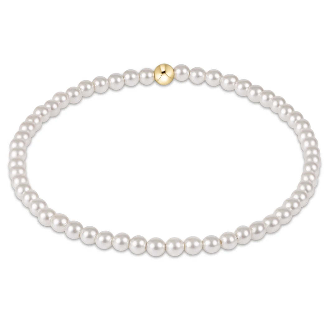 enewton Classic Pearl 3mm Bead Bracelet