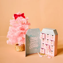 Load image into Gallery viewer, Coquette Christmas Ornament Advent Calendar &amp; Mini Tree