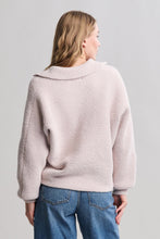 Load image into Gallery viewer, Barefoot Dreams CozyChic Dolman Sleeve Collared Pullover | Stone
