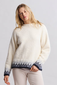 Barefoot Dreams Cozychic Raglan Confetti Pullover | Pearl Multi