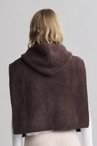 Barefoot Dreams Cozychic Ribbed Balaclava | Umber