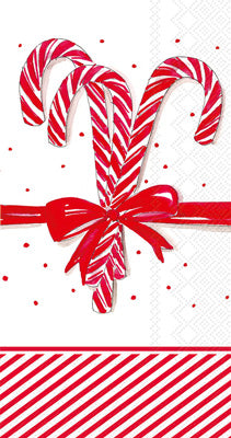 Candy Canes Guest Towels