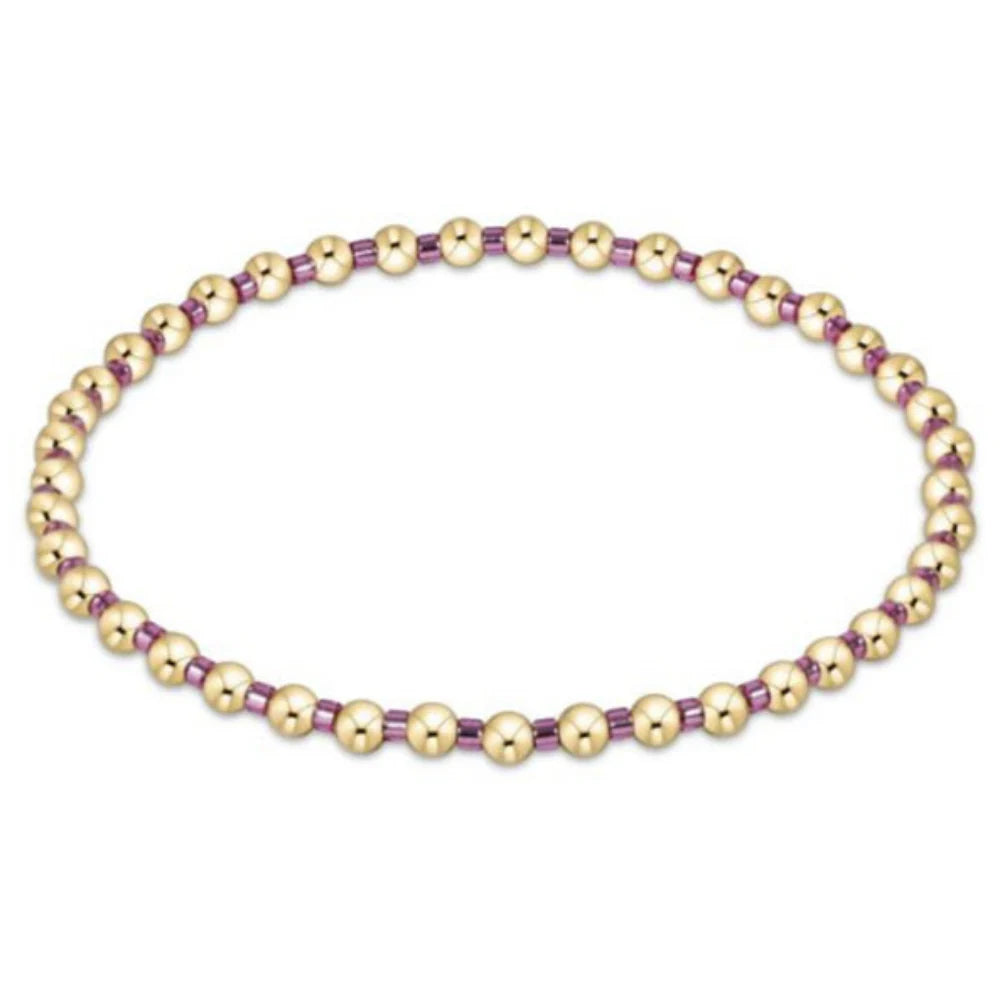 enewton Hope Grateful Bracelet - Pink Metallic