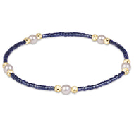 enewton Hope Purpose Pearl Bracelet - Navy