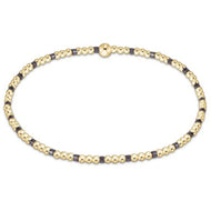 enewton Hope Sincerity Pattern 2mm Bead Bracelet - Taupe With A Twist