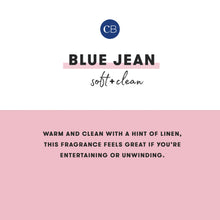 Load image into Gallery viewer, Blue Jean Signature Blue Mini Tin