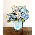 Load image into Gallery viewer, Lauren Dunn Blue Hydrangea Acrylic Bloom Block | Bitty