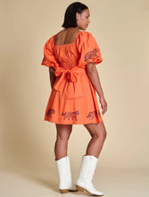 Load image into Gallery viewer, Clemson Puff Sleeve Dress