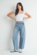 Load image into Gallery viewer, Molly Barrel Jean | Light Denim