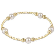 enewton Purpose Pearl 6mm Bead Bracelet - Dignity