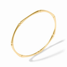 Load image into Gallery viewer, Julie Vos Gold Bamboo Bangle | Medium