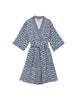 Brooks Avenue Bathrobe  | Navy Chintz