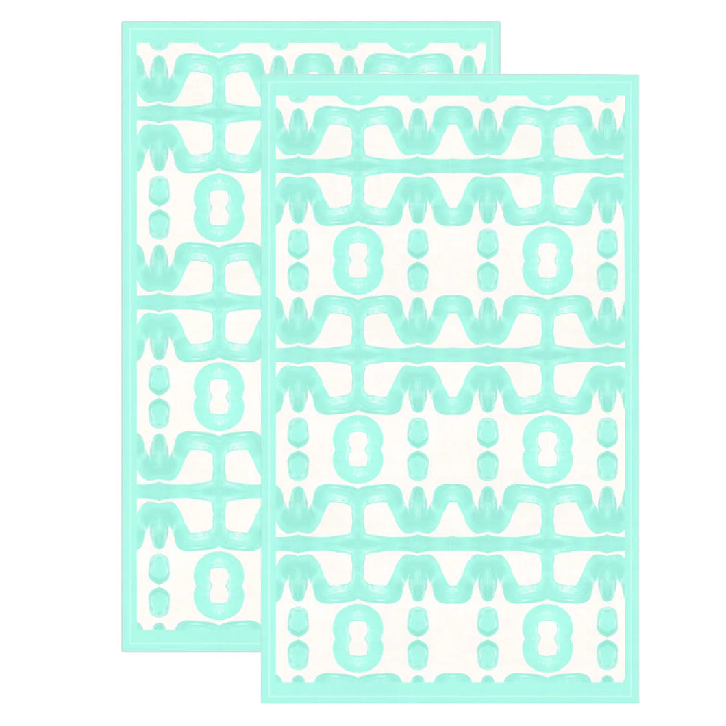 Beach Glass Tea Towels