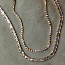 Load image into Gallery viewer, HART Baguette Tennis Necklace