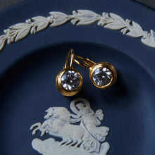 Load image into Gallery viewer, HART Bezel Drop Earrings