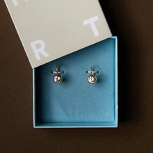 Load image into Gallery viewer, HART Bezel Drop Earrings
