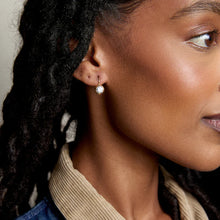Load image into Gallery viewer, HART Bezel Drop Earrings