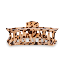 Load image into Gallery viewer, Teleties Open Blonde Tortoise Large Hair Clip