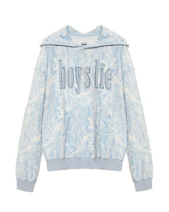 Boys Lie Blue Manhunt Racer Hoodie