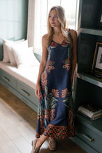 Load image into Gallery viewer, Briton Court Camille Slip Dress | Botanical Midnight