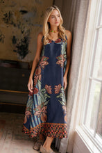 Load image into Gallery viewer, Briton Court Camille Slip Dress | Botanical Midnight