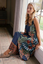 Load image into Gallery viewer, Briton Court Camille Slip Dress | Botanical Midnight