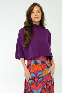 Briton Court Sophia Sweater | Lilac