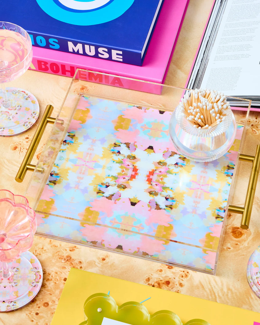 Tart by Taylor x Laura Park Brooks Avenue Pink Large Tray