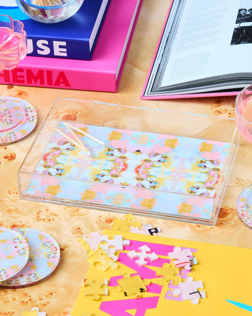 Tart by Taylor x Laura Park Brooks Avenue Pink Small Tray