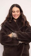 Load image into Gallery viewer, Mink Pink Sigrid Faux Fur Coat | Ash Brown