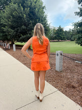 Load image into Gallery viewer, Queen of Sparkles Clemson Paw Rhinestone Vest