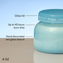 Load image into Gallery viewer, Capri Blue Artisan Luce d' Almafi 8oz Petite Candle | Coconut Santal