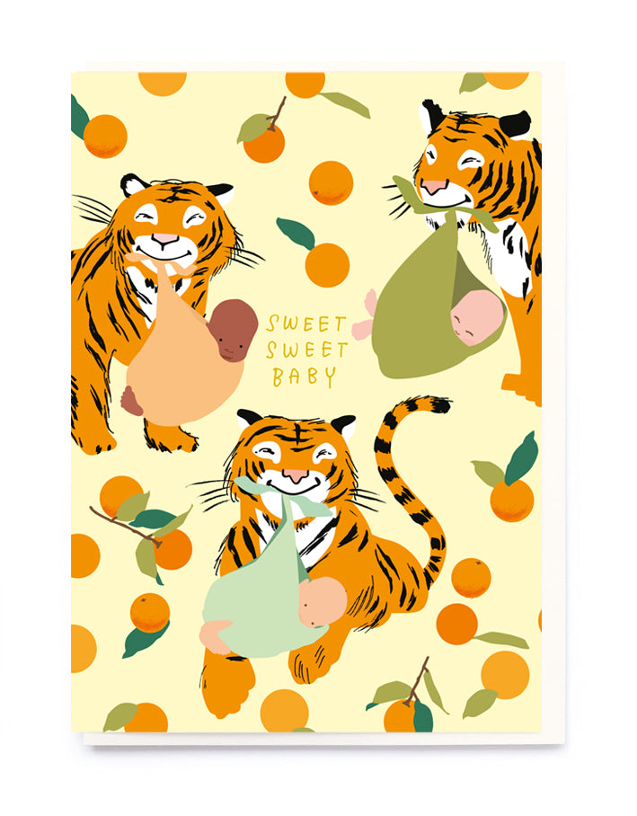 Sweet Sweet Baby Tiger Card