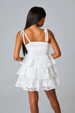Load image into Gallery viewer, BuddyLove Suzanne Dress | Ivory Eyelet
