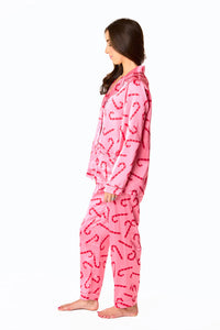 Buddy Love Candy Cane Pajama Set