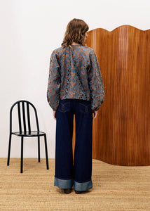FRNCH Boldo Blouse | Marron Glace
