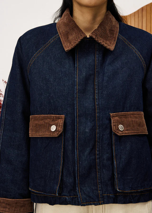 FRNCH Zola Jacket | Bleu Nuit