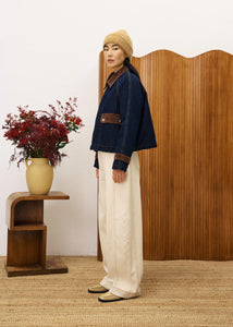 FRNCH Zola Jacket | Bleu Nuit