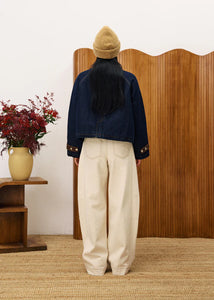 FRNCH Zola Jacket | Bleu Nuit