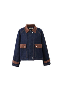 FRNCH Zola Jacket | Bleu Nuit