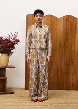 Load image into Gallery viewer, FRNCH Loki Pant | Print Leo Ocre