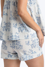 Load image into Gallery viewer, Charleston Toile Cotton Swiss Dot Cami Short Set
